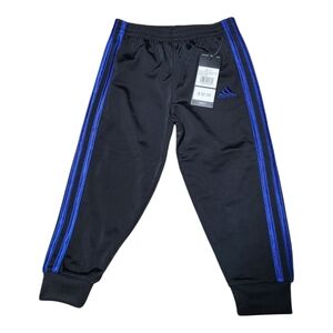 NWT Adidas Kid's Black and Blue Athletic Joggers - Size 3T